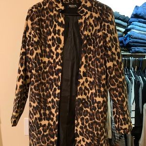 Cheat print jacket. Like new condition.